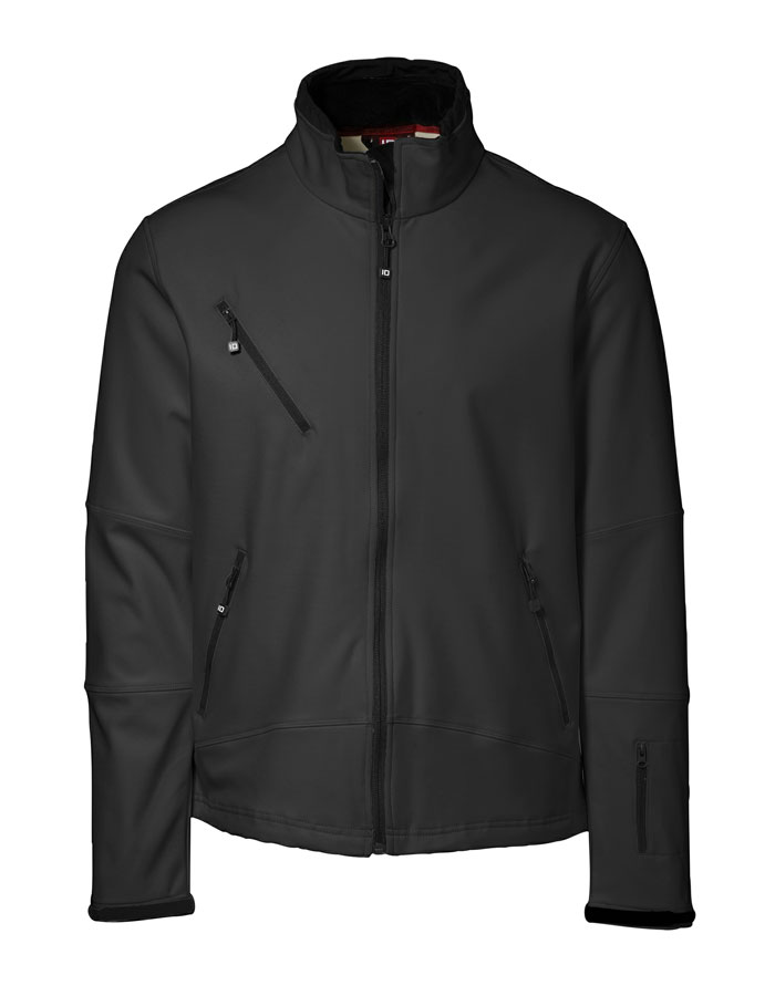 Herren Softshell-Jacke Classic - schwarz - S -Sale